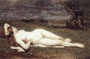 Jean Baptiste Camille  Corot Recreation by our Gallery USA oil painting reproduction